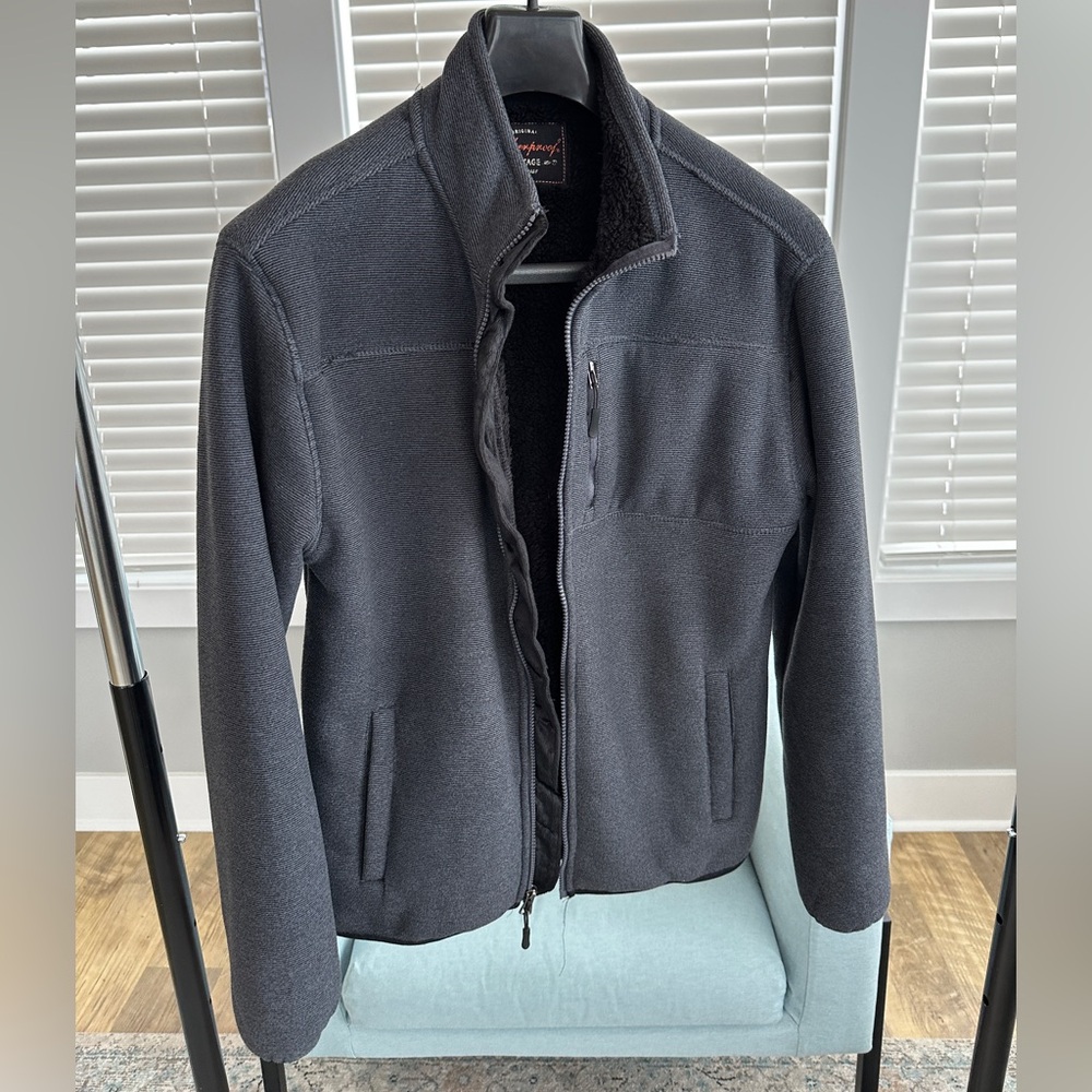 Weatherproof full zip line jacket